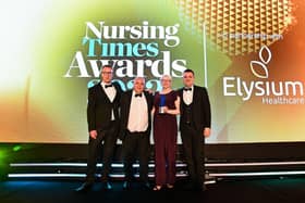 Neil Brown (Deputy Director of Operations for Surgery), Rebecca Saville (Assistant Director of Nursing for the Division of Surgery) and Richard Bunn (Safeguarding Matron for Complex Needs).