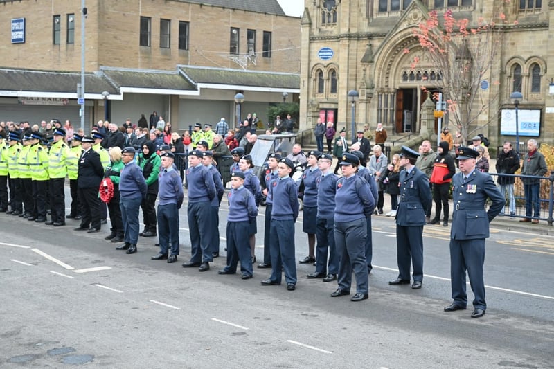 Dewsbury's Remembrance parade and service