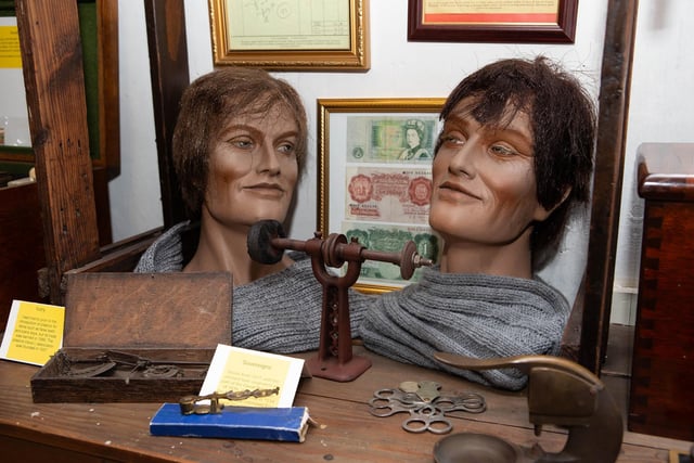 Visitors able to interact with historical artefacts at Greenwoods.