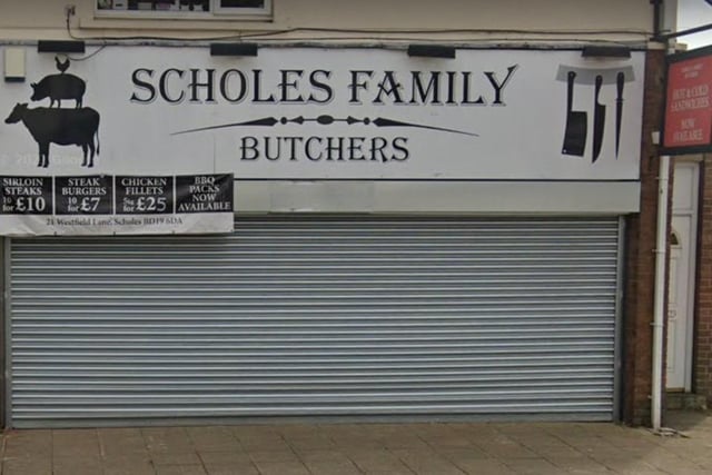 10. Scholes Family Butchers, Westfield Lane, Scholes - 4.5/5 (20 reviews)