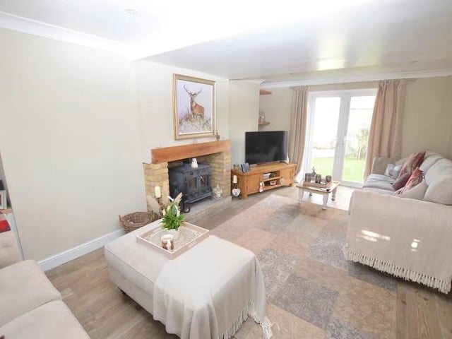 This four bedroom home in Scratchface Lane, Bedhampton is on the market for £499,950. It is listed on Zoopla by Harris Parkes & Drake.