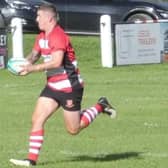 Cleckheaton scored three tries, but were beaten at Old Brodleians. Picture: Cleckheaton RUFC