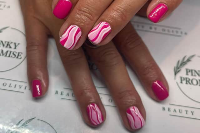 Pinky Promise placed 3rd in Yorkshire and the Humber for the best gel nails.