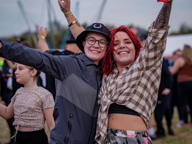 There were plenty of smiles throughout the day.