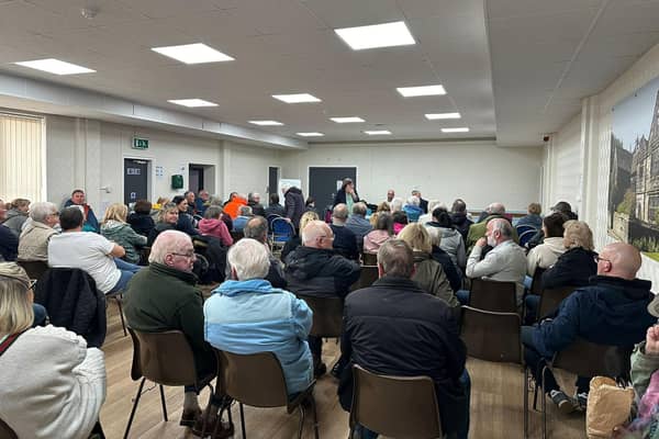 Around 100 people turned up at Birstall Community Centre for a meeting to discuss the proposed car parking charges.