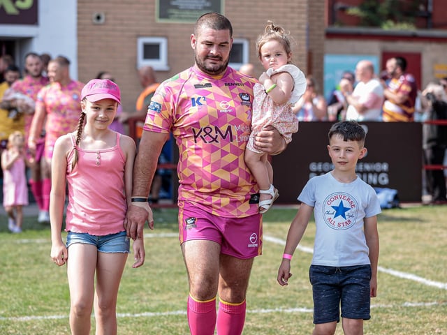 Batley Bulldogs' Pink Weekend at the Fox's Biscuits Stadium to raise funds for a breast cancer charity