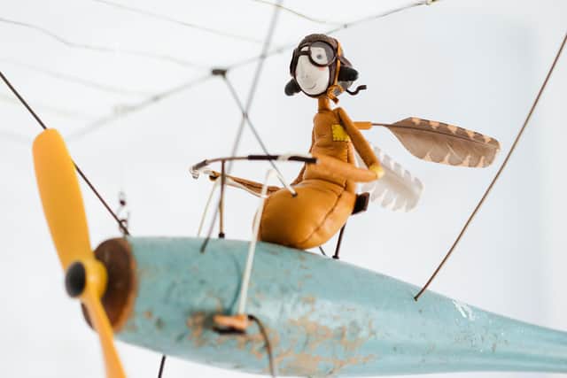 Samantha Bryan's fairy vehicles are influenced by Victorian flying machines.