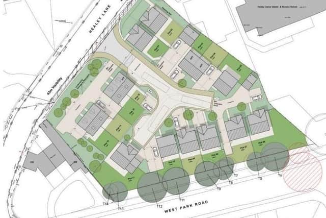 Fifteen new homes are on the way on Healey Lane, Batley. Image: Owens Developments Ltd
