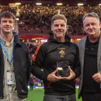 Proud day for Shaw Cross as Sharks are named Community Club of Year