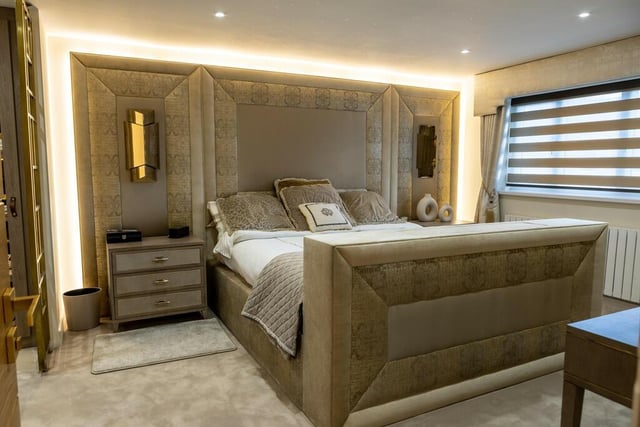 This extraordinary suite is again finished to an impeccable standard, with a large, bespoke walk in wardrobe leading onto a spacious ensuite again the calibre of finish is first class.