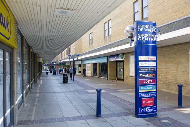 Shopping centres became quiet as people were ordered to stay at home. Between March and June 2020, people were only permitted to leave home for essential purposes and 'non-essential' high-street businesses were closed. Picture: Tony Johnson