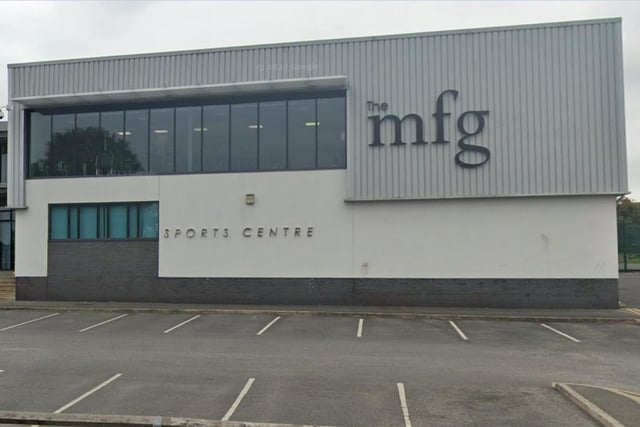 The MFG Sports Centre, Kitson Hill Road, Mirfield - 4.5/5 (13 Google reviews).