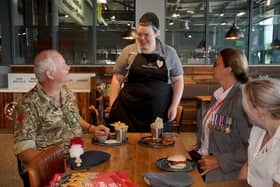 Military personnel and veterans dressed in armed forces uniforms or with a valid form of identification, medal or badge will be entitled to receive 50 per cent off hot meals, hot drinks and cakes at Morrisons cafés nationwide this Saturday, which is Armed Forces Day.