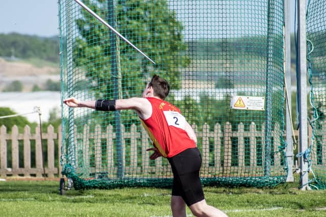 Glenn Aspindle won the 110m hurdles and pole vault and placed second in high jump and javelin events in the Northern League meeting at York.