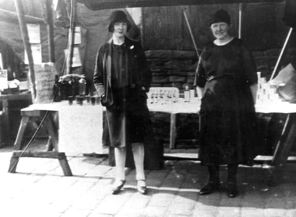 Pictured are two sisters from Batley Carr who ran a herbalist stall on Dewsbury Market which people like my mother would go for their medicines long before the National Health Service was born.