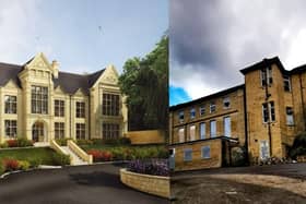 Look inside Batley & District General Hospital prior to it's major redevlopment into luxury apartments, which are currently for sale on Rightmove.