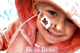Little Beau passed away on Sunday, June 4, following her brave fight against a rare and aggressive form of childhood cancer.