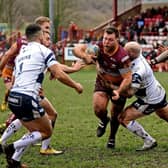 Action shots from Batley Bulldogs' thrilling 15-14 victory over Featherstone Rovers.