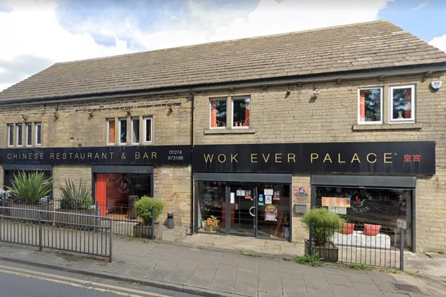 2. Wok Ever Palace, Dewsbury Road, Cleckheaton - 4.7/5 (769 reviews)