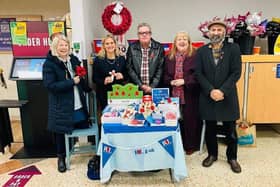 Kim Leadbeater attended the launch of the Poppy Appeal in Heckmondwike at the town's Morrisons