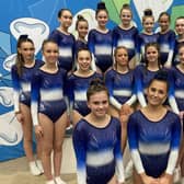 Town Flyers' squad that competed in the Yorkshire Championships at Dewsbury Sports Centre.