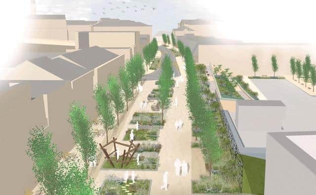 The plans include creating a public space on Commercial Street, featuring more pedestrianisation, greenery and seating areas