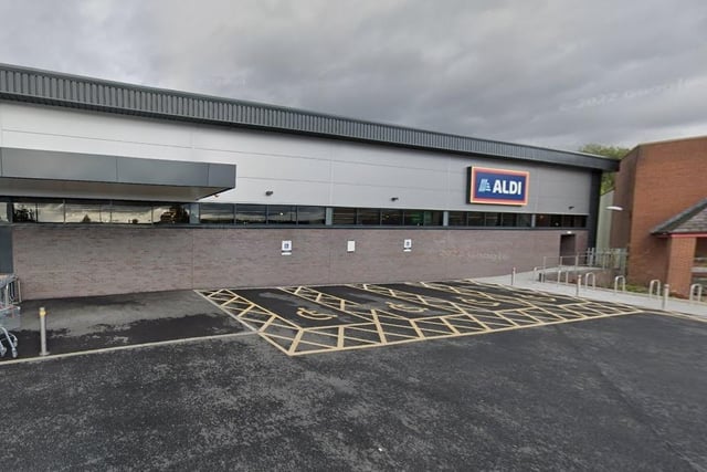 £12.00 - £12.95 an hour, permanent. This job opening is for the Aldi store on Railway Street in Dewsbury. Picture: Google
