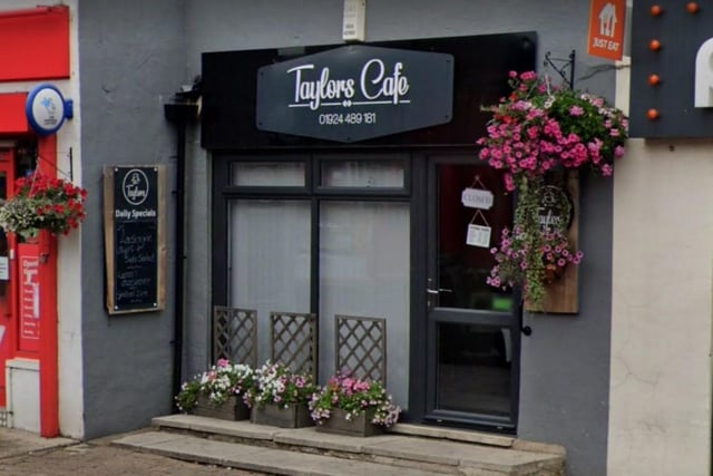 Taylors Cafe on Huddersfield Road, Mirfield, has a 4.7 rating and 58 reviews.