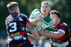Harry Copley scored two tries and kicked four goals for Dewsbury Celtic against Waterhead Warriors.