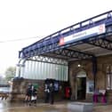 Dewsbury Train Station. Improved access to the station is one of the improvements suggested in the Dewsbury Town Centre Walking and Cycling Improvements scheme, expected to get the go-ahead at the transport committee meeting