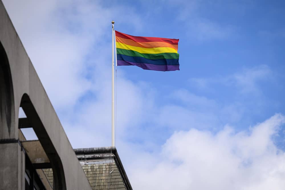 The Pride flag has not been included on the approved list of flags that can be flown at civic buildings as part of Kirklees Council's new policy. Photo: Getty Images