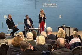 Around 250 people attended a public meeting called by Kim Leadbeater to discuss the future of Batley Sports and Tennis Centre.