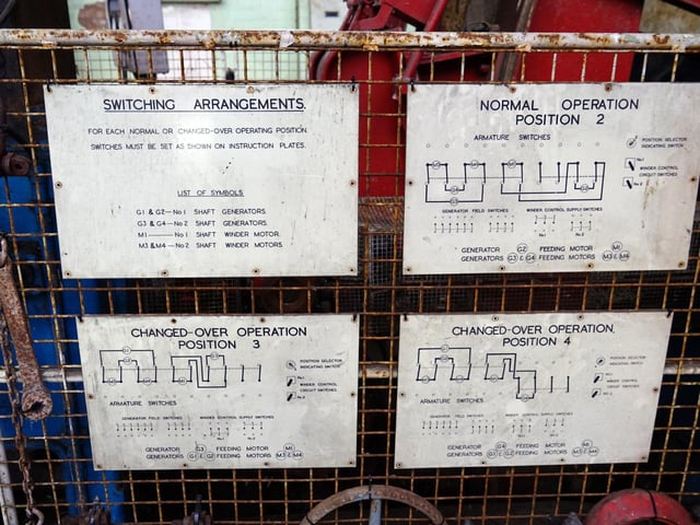 Did you operate these switches when you worked there?