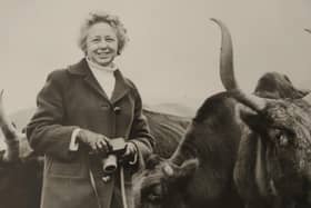 Joan Bellamy on a visit to Mongolia