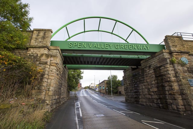 You can't beat a leisurely stroll, or cycle, on the Spen Valley Greenway.