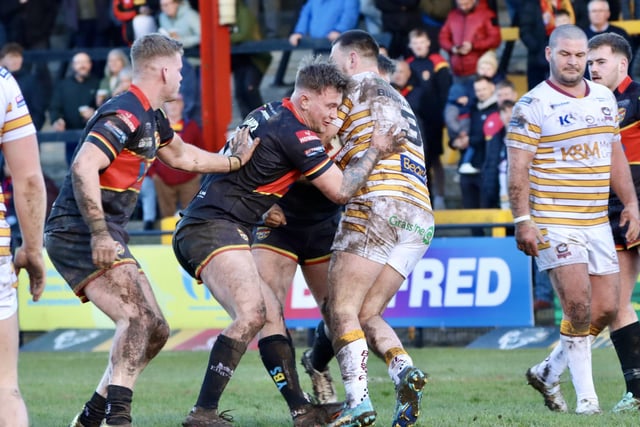 Dewsbury were left celebrating only their second league win over the Bulldogs in nine attempts - and a first at home since 2018.