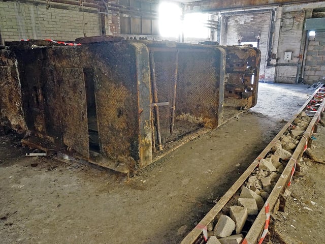 Much of the Headstocks' machinery still remains