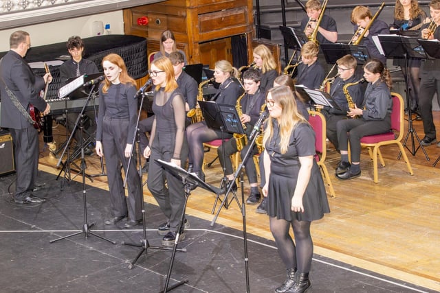 The audience were entertained by the fabulous school band. (Image: Jon Foley Photography)