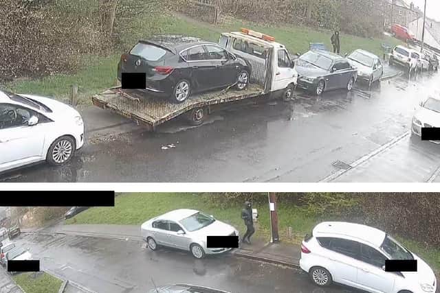 Batley knife robbery: Police release CCTV images of men after delivery ...