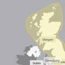 Storm Boelo. Picture: MapTiler/OpenStreetMap contributors
