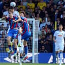 Aerial action from Leeds United's game against Crystal Palace.