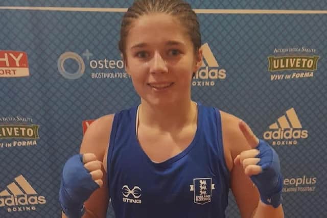 Alice Pumphrey boxed her way to the European Junior Championship.