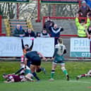 Dale Morton - who wasn't even supposed to be playing - goes over for a last-ditch try to secure a memorable victory over Keighley Cougars.
