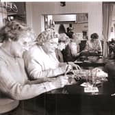 The ladies of the Fifty Plus Club of Dewsbury Moor enjoying their weekly bingo session.