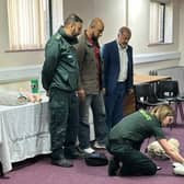 West Yorkshire Ambulance Service with the support of 20:20 Foundation and Islam Dewsbury, organised two free first Aid Awareness of CPR and AED training sessions at the Salfia Community Centre.