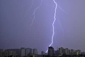 A yellow weather warning has been issued for Kirklees. (Photo by Sergei SUPINSKY / AFP via Getty Images)