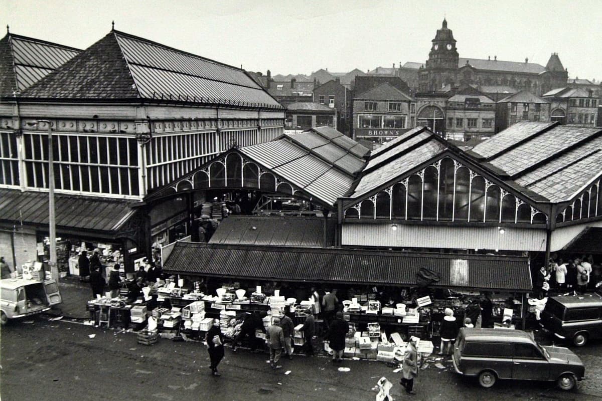 25 nostalgic photos of Dewsbury's historic market through the years