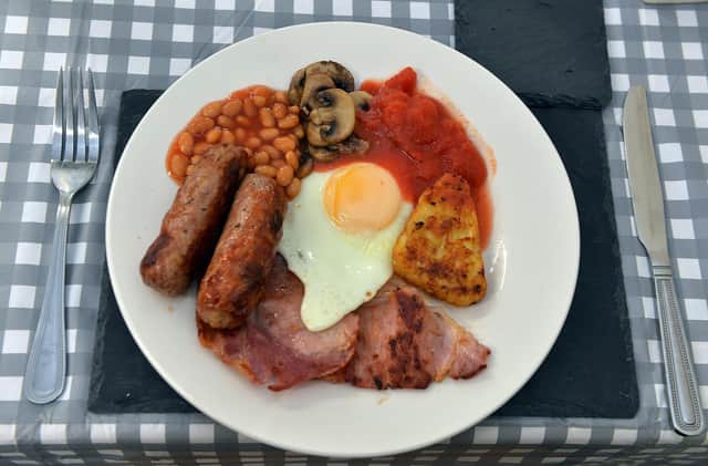 What better way to start the day than a full English brekkie