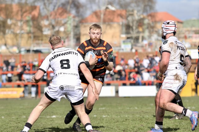 7. Dewsbury Rams 32-12 Widnes Vikings, fourth round of the Challenge Cup, Sunday, April 2, 2023. (Photo credit: Thomas Fynn)