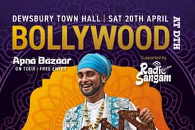 Bollywood at Dewsbury Town Hall Poster